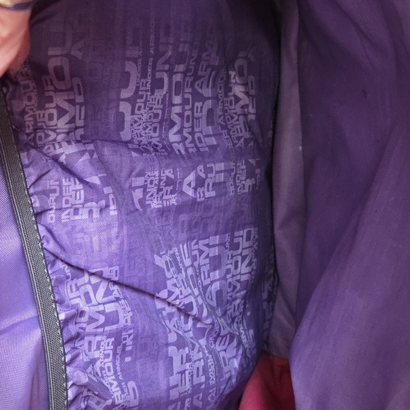 Under Armour Vibrant Pink and Gray Backpack - Picture 8 of 8